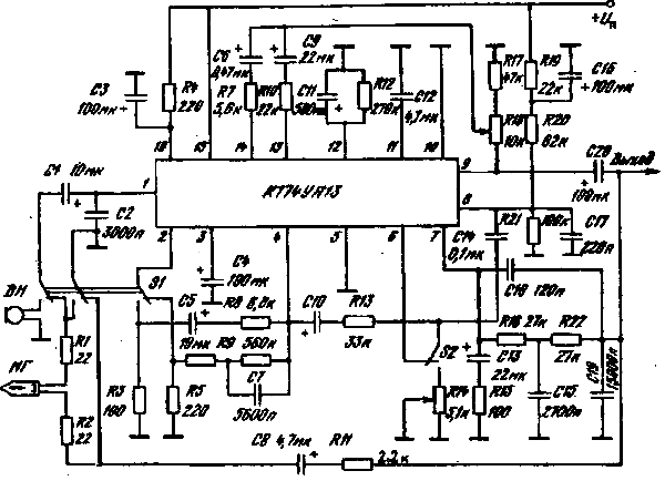 Ba3312n схема включения